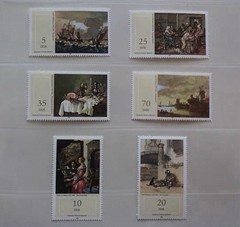 HDDM30STAMP Germany 2284 MNH 1982 Century Paintings National Museum set of 6