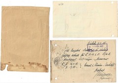 Germany. Lot of five postal items. Canceled 1930-1938. Rare. GE1.(BDR/ENV)