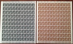 SALE Authentic Stamp Germany 19 Sheet 1941 WWII 3rd Reich Hitler Lot Set MNH