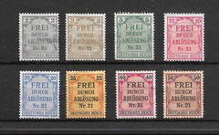 GERMANY 1903-Frei Durch Ablosung No 21 (Prussia) Deutches Reich , MMint