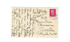 GERMANY 1934 Picture Post Card sent from Berlin – Slogan Cancel
