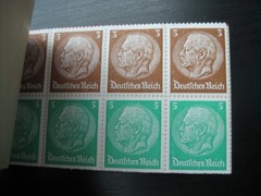 THIRD REICH Mi. #MH 36.2 scarce mint MNH stamp booklet! CV $600.00