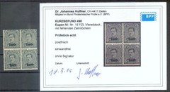 Eupen 15 Four Block With Fzl** Mnh Post Fresh Bpp Finding -,-EUR (E6125