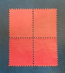 Germany Stamps Allied Occupation 4x 8 Pfennig 1945 Block SBZ Mi. Nr. 12 (19766)