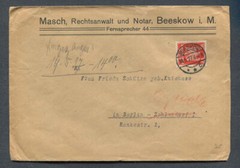 German Reich : Nice cover from 1927 – Beskow