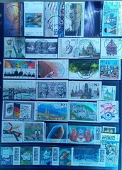 Germany Used 34 Large Commemorative Stamps 1980 – 2023