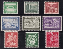 MATT’S STAMPS GERMANY SEMIPOSTAL ISSUES OF 1936-1945, MNH CV$25