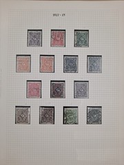Germany 1921-23 Collection Inflation Hingless x24 Pages Used Mint SG Ring Album