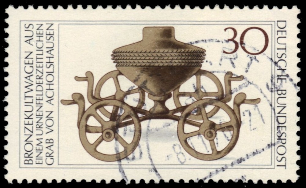 GERMANY 1218 – Archaeology „Ritual Bronze Chariot“ (pc16915)