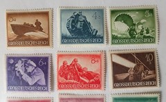 Germany Semi-Post Stamps, 1944, sc#257-269, Mint, Hinged, OG, Complete Set