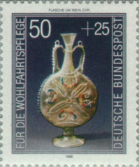 BRD FRG #Mi1295 MNH 1986 Ornamental Flask 300 A D [B647 YT1129 SG2143]