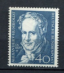 Germany – BRD : Humboldt stamp from 1959 – mint NH