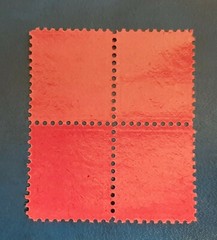 Germany Stamps Allied Occupation 4x 12 Pfennig 1945 Block SBZ Mi. Nr. 16 (19770)