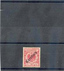 CAROLINE IS Sc 3a(MI 3I)*VF OG 1899 10pf CARMINE 48′ OVERPRINT $125