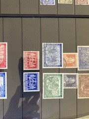 Germany 1947 Leipzig Messe + Numeral stamp set used, direct from estate cat £161