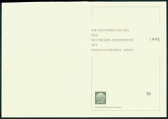 GERMANY FOLDER 1991/18 LETTE-VEREIN BERUFSAUSBILDUNG FRAUEN