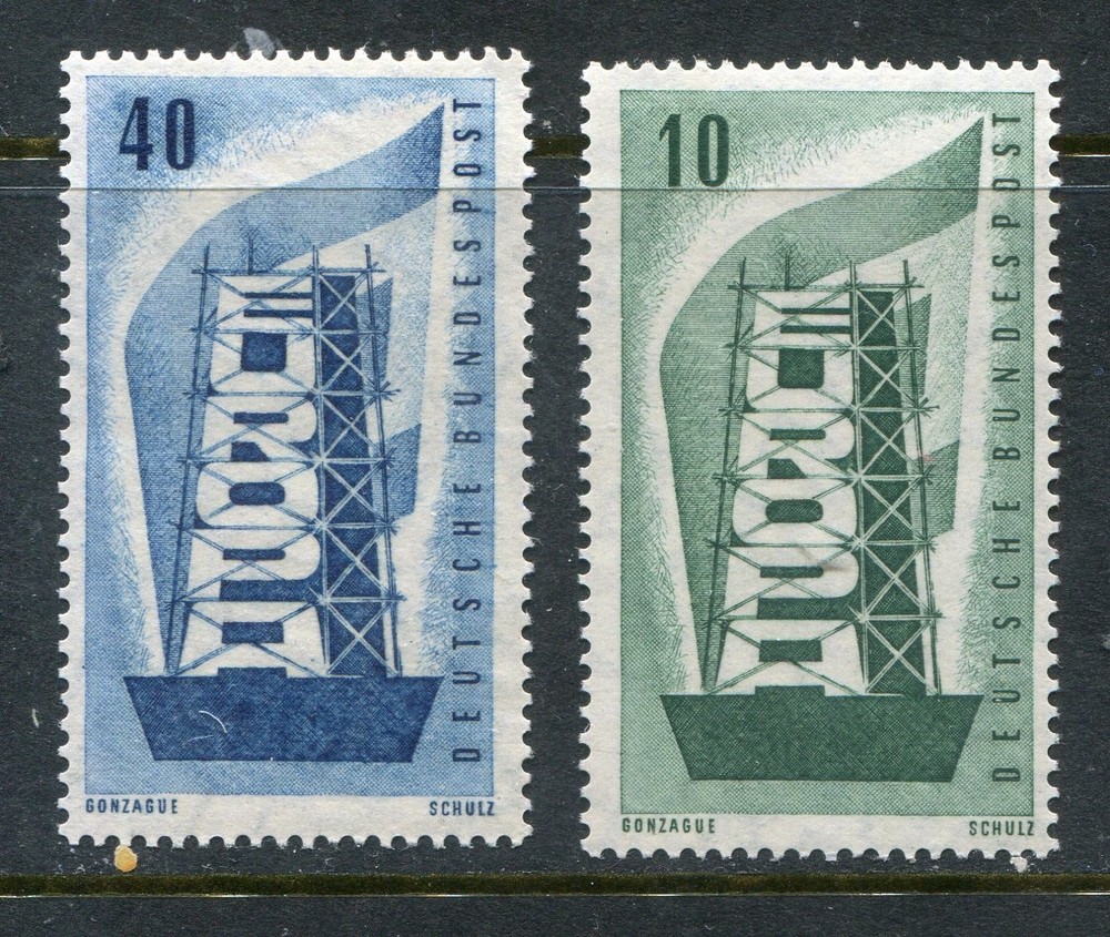 Germany #748-749 Europe Set [Mint Never Hinged]