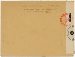 FRENCH MOROCCO 9 MAY 1940 to OCCUPIED NETHERLANDS 3rd Reich CENSORED