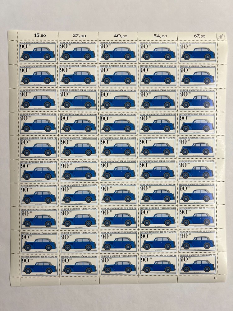 Federal FRG selection 50 sheet 1126 ** FN Opel Olympia car classic car oldtime