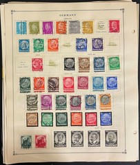 Germany, DDR, & German States Stamp Collection Album Pages Mint & Used ZAYIX