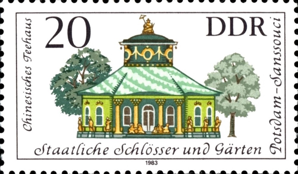 DDR #Mi2827 MNH 1983 UNESCO World Heritage Chinese Tea House [2374]