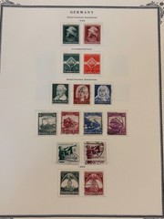German & State Stamps in Scott Specialty 3 ring album M&U -1938 incl BOB L2034