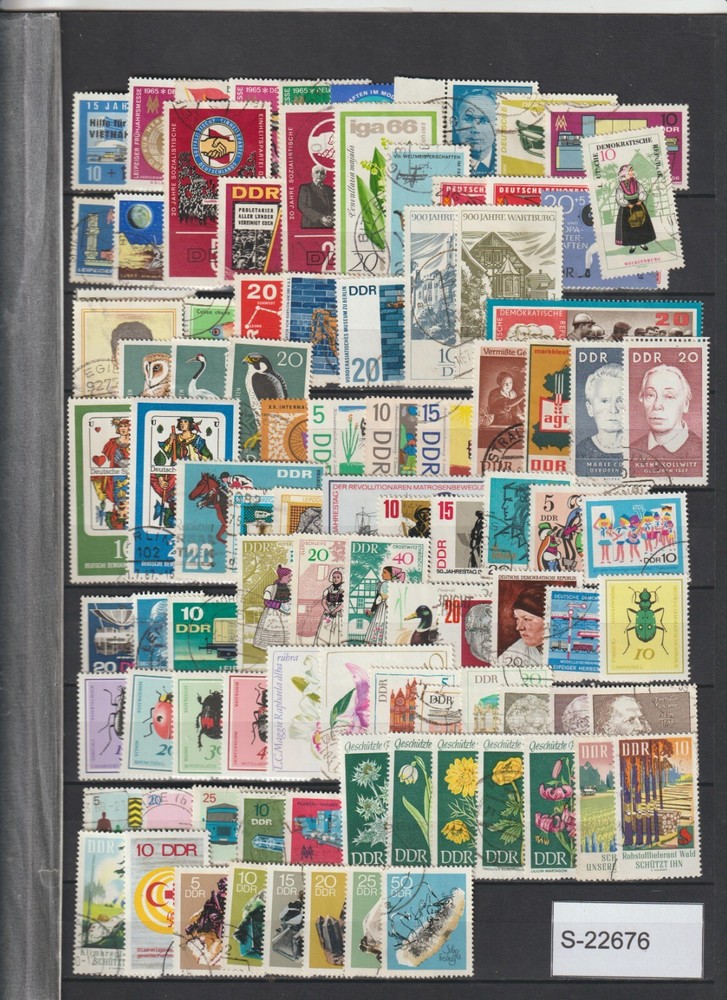 Germany DDR mixed lot S-22676