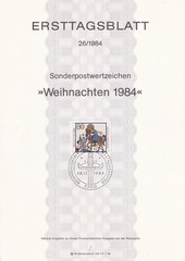 Bundesrepublik ETB 1233 Scott B627 Christmas