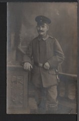 ✔️ GERMANY REICH WWI SOLDIERS EXCELLENT RARE AGED MILITARY POSTCARD