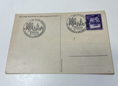 Germany Occupied Poland Krakau 1 Year NSDAP in Generalgouvernement Postcard NOS
