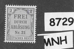MNH Stamp Scott OL1 Prussia district German Empire 1903 Official PF02 #8729