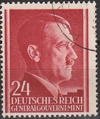 Stamp Selection Germany Poland WWII 3rd Reich Hitler Occupation Castle Used