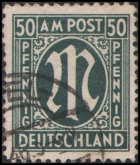 Germany #3N17 Used perf 11 x 11-1/2