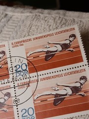 1968 Athletics,Leipzig ~ ,High jumping ,DDR , East Germany , GDR