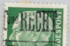GERMANY ~ Deutrche/Bundespost ~ 10 Saufend ~ Cancelled/Posted ~ c.1954 ~ B308