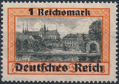 Stamp Germany Mi 716-29 1939 WWII Reich Danzig Empire Port Poland Overprint MH