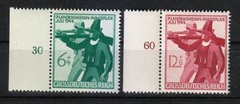 Germany 1944 MNH Mi 897-898 Sc B278-B279 Soldier & Tirolese Rifleman (30-60) **