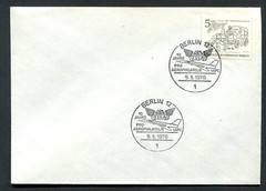 Germany – Berlin : Cover with fancy cancels (9.5.1970) – CTO