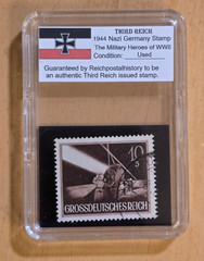 WW2 WWII Third Reich Nazi Germany Military War heroes battle Stamps complete set