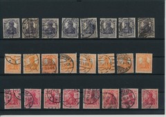 Germany, Deutsches Reich, Nazi, liquidation collection, stamps, Lot,used (BP 7)