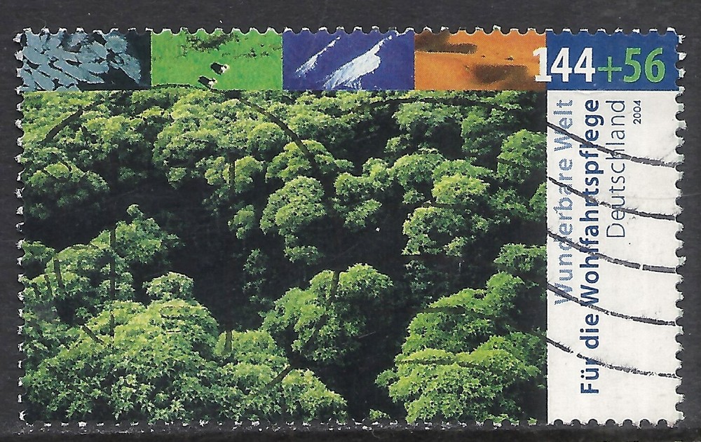 GERMANY SCOTT B945 USED VF – 2004 144c + 56c MULTI-COLOR ISSUE CAT $5