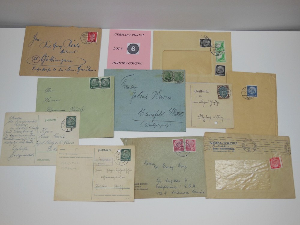 GERMANY POSTAL HISTORY LOT GPH6