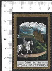 Germany STANDART BRONZE vintage advertisement poster stamp