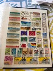 Germany (mostly DDR) Used Stamp Collection Lot in Stockbook (some duplicates)