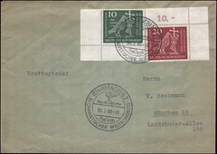 Germany Michel #330-331 FDC, Munich, 1960