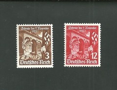 Vintage Germany Scott #467 & 468 Set of 2 MNH Mint Never Hinged Postage Stamps