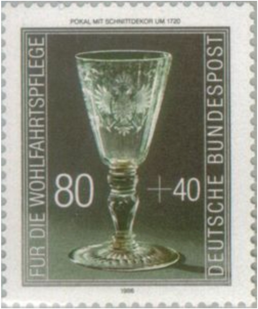 BRD FRG #Mi1298 MNH 1986 Engraved Goblet [B650 YT1132 SG2146]