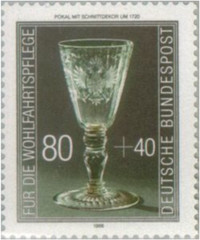 BRD FRG #Mi1298 MNH 1986 Engraved Goblet [B650 YT1132 SG2146]