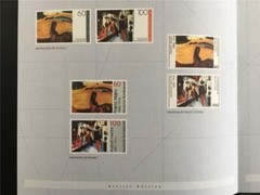 GERMAN POST ART-EDITION 1995/03 1774/1776 KUNST MALEREI GEMÄLDE ART