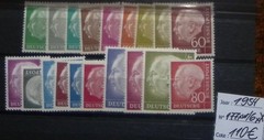 Germany Postage Stamp Mint Never Hinged MNH 80pf Deutsche Bundespost Multi-Color